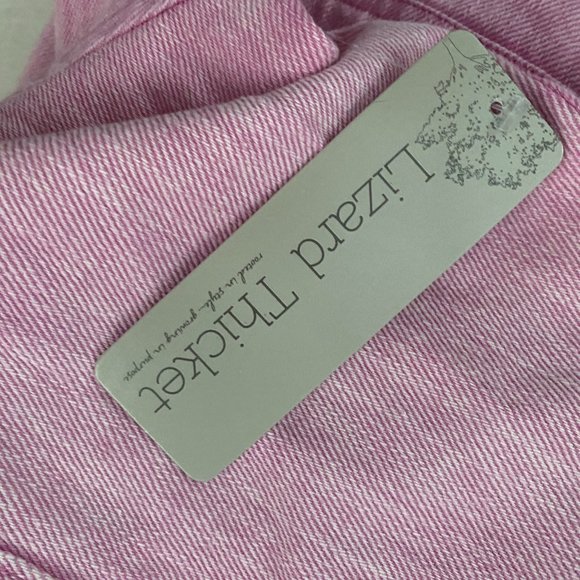 (m) Pink Denim Jacket- Lizard Thicket/HowVery.Loved- New with Tags. - Picture 3 of 6